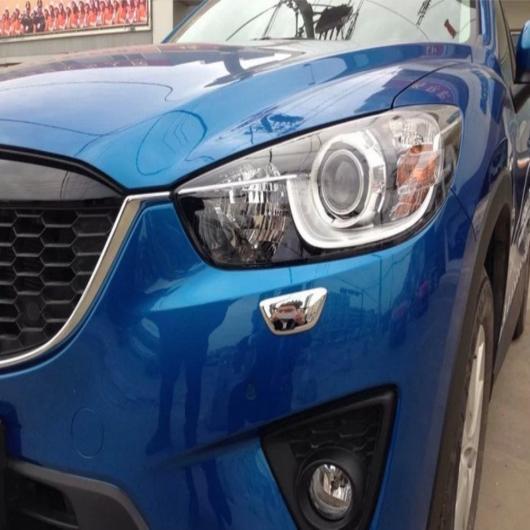 アクセサリー 適用: マツダ CX-5 CX5 2012-2014 2015 2016 フロント ヘッド ライト クリーン ウォッシュ ダッシュ フレーム カバー トリム エクステリア アクセサリー AL-MM-2575 AL