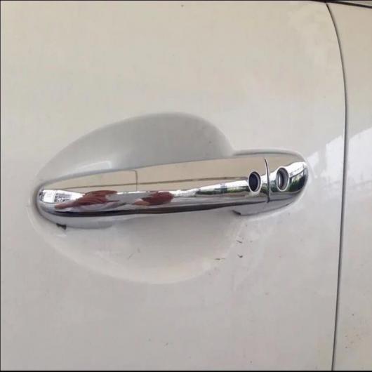 適用: マツダ CX-5 CX5 2012 2013 2014 2015 2016 クローム サイド ドア ハンドル カバー キャッチ トリム オーバーレイ モールディング ガーニッシュ アクセサリー 左ハンドル用 AL-MM-2578 AL