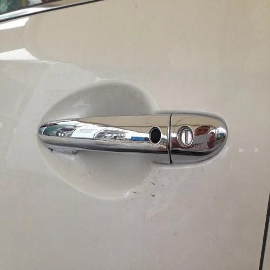 適用: マツダ CX-5 CX5 2012 2013 2014 2015 2016 クローム サイド ドア ハンドル カバー キャッチ トリム オーバーレイ モールディング ガーニッシュ アクセサリー 左ハンドル用 AL-MM-2578 AL_1