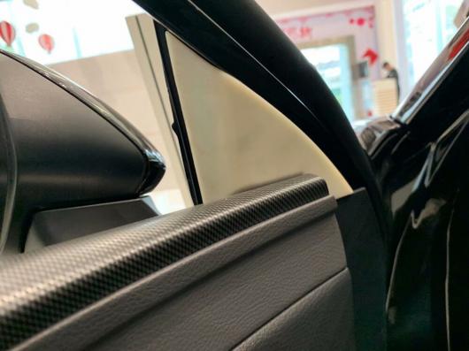 適用: トヨタ アヴァロン 2019 2020 ABS カーボンファイバー インナー ウインドウ ピラー A フロント ドア トライアングル フレーム 装飾 カバー トリム アクセサリー AL-MM-2680 AL_4