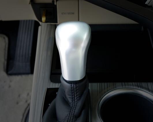 適用: トヨタ アヴァロン 2019 2020 ABS マット ギア ヘッド シフト ノブ カバー ギア シフト ハンドル ボール マットシルバー・カーボン調 AL-MM-2681 AL