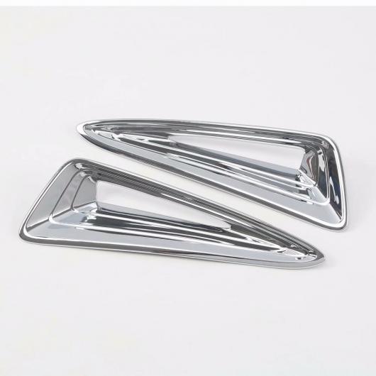 適用: トヨタ CHR C-HR 2016 2017 2018 ABS クローム フロント バンパー サイド グリル カバー トリム フロント フォグライト プロテクター アクセサリー カーボン・クロム AL-MM-2806 AL