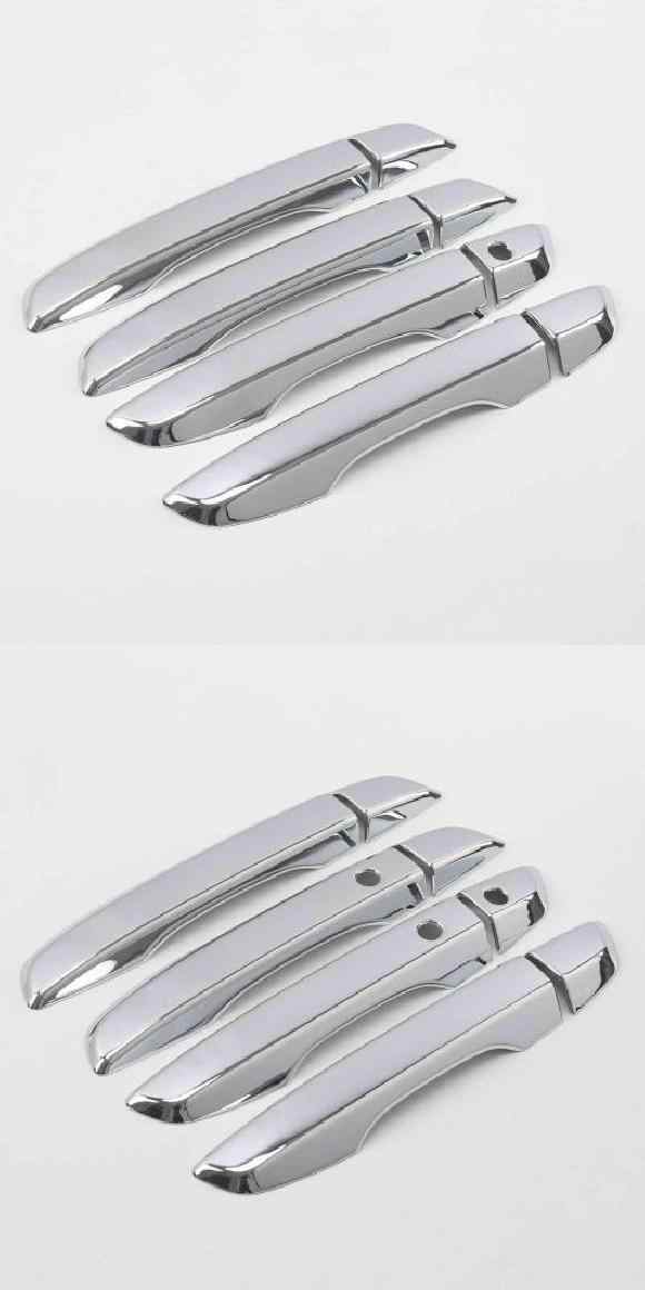 適用: ホンダ シビック 2016 2017 2018 2019 10世代 カーボン ファイバ サイド ドア ハンドル カバー キャッチ トリム ベゼル クローム 1 ホール・クローム 3 ホール AL-MM-2837 ALの通販は 7,136円