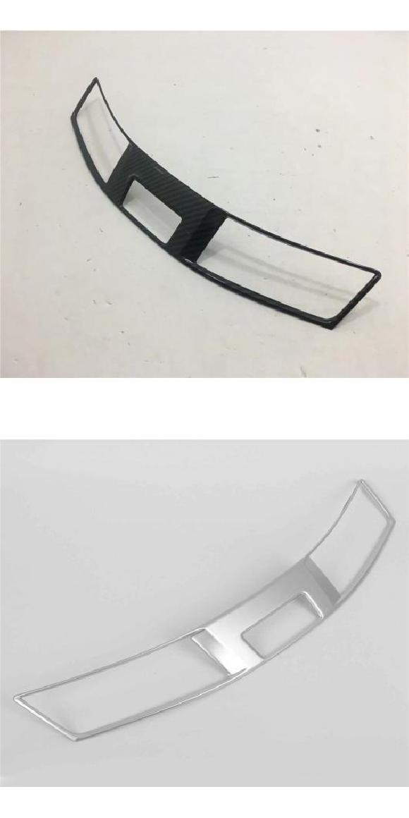 センター コンソール エアコン吹き出し口 フレーム カバー ステッカー トリム 適用: 日産 ナバラ NP300 2017 2018 2019 アクセサリー カーボン・マットシルバー AL-MM-2872 ALの通販は 9,159円