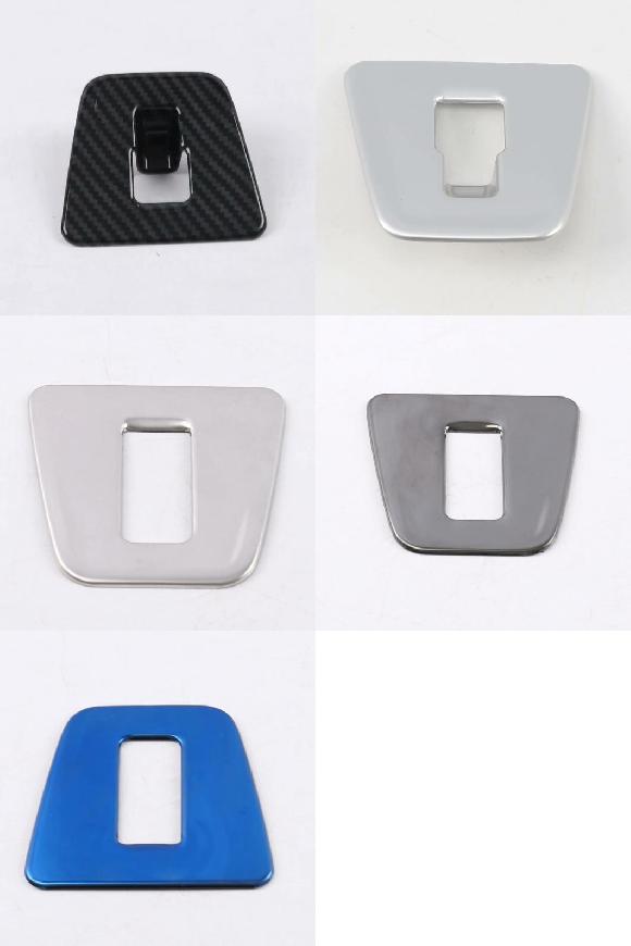 AL 適用: フォルクスワーゲン/VOLKSWAGEN VW ティグアン MK2 2016 2017 2018 2019 リア トランク テール ボックス スイッチ フレーム ABS カーボンファイバー〜スチール ブルー AL-MM-3083