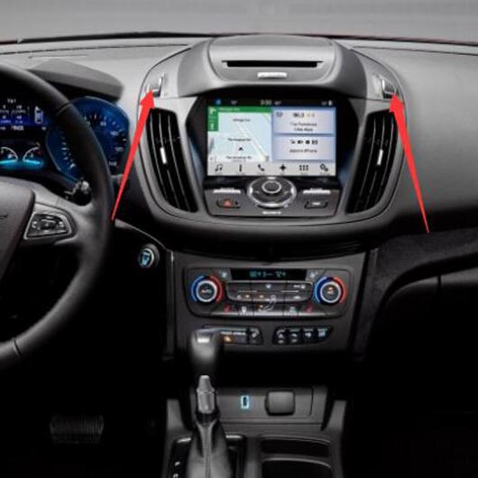 AL 適用: フォード/FORD クーガ エスケープ 2017 2018 2019 ダッシュボード ガーニッシュ インストルメント パネル 通気口 吹き出し口 カバー インテリア AL-MM-3195