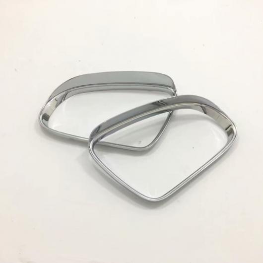 適用: ヒュンダイ/現代/HYUNDAI コナ エンシノ カウアイ 2019 2018 2020 バックミラー ミラー レイン シールド サン バイザー シェード カバー トリム ステッカー アクセサリー カーボン・クロム AL-MM-3226 AL_3