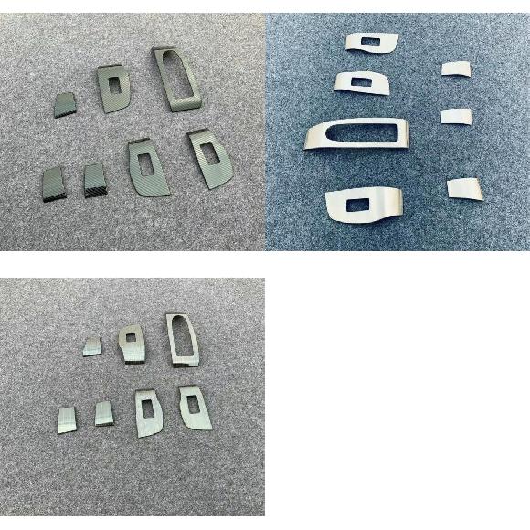 適用: MAZDA3 M3 アクセラ 2019 2020 ステンレス ドア ウインドウ ガラス インテリア アームレスト リフト スイッチ カーボンファイバー スチール〜タングステン スチール AL-MM-3319 ALの通販は