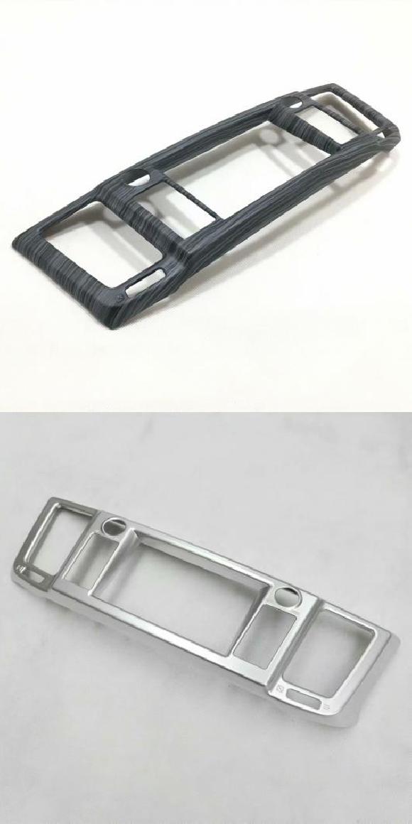 当てはめる: トヨタ RAV4 RAV 4 2016 2017 2018 ABS つや消し 空調設備 真っただ中 中心的 吹き出し口 取りまかなう 刈り込み 付属品 ABS 薄墨色・ABS つや消し AL-MM-3354 AL