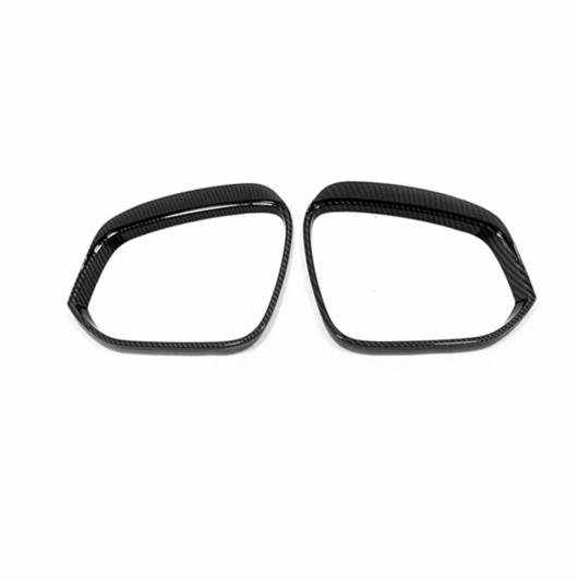 適用: トヨタ RAV4 2019 2020 ABS クローム ドア リア ビュー ミラー レイン アイブロー カバー バックミラー フレーム トリム アクセサリー カーボン・クロム AL-MM-3363 AL_3