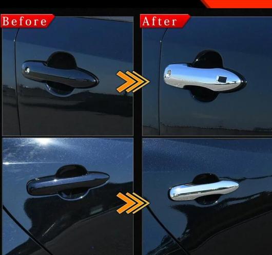 適用: トヨタ カローラ 2019 2020 ハッチバック ABS クローム アウトサイド ドア ハンドル カバー ドア ハンドル ボウル カバー トリム アクセサリー ドア ハンドル A ボウル AL-MM-3386 AL_2