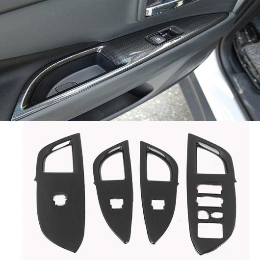 ブラック インテリア ウインドウ スイッチ アームレスト カバー トリム エアコン フレーム 適用: 三菱 アウトランダー 2016-2019 2020 アームレスト カバー AL-MM-3504 ALの通販は