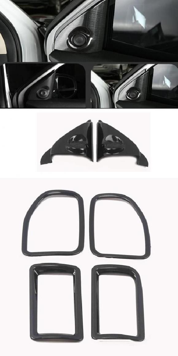 ブラック インテリア ウインドウ スイッチ アームレスト カバー トリム エアコン フレーム 適用: 三菱 アウトランダー A ピラー スピーカー カバー・センター エアコン カバー AL-MM-3504 ALの通販は