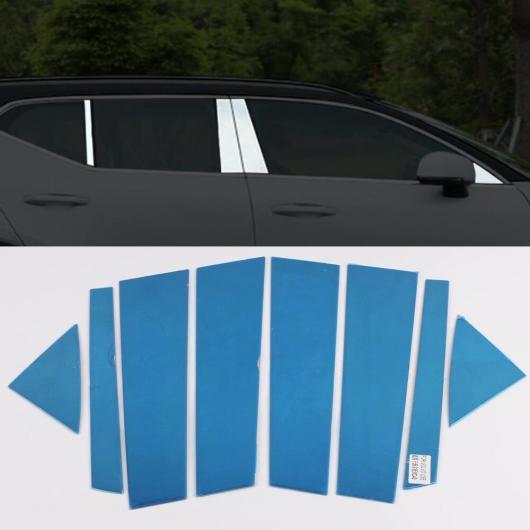 適用: ボルボ/VOLVO XC40 XC 40 2019 2020 ステンレス スチール ウインドウ シル ドア センター ピラー カバー トリム ステッカー 8ピーの通販は