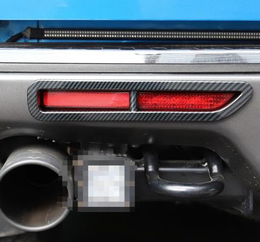 適用: フォード/FORD ラプター F150 2017 2018 2019 2020 ABS クローム リア フォグライト カバー トリム エクステリア 接着剤 ライト カバー ランプ ステッカー カーボン・クローム AL-MM-3759 AL_5