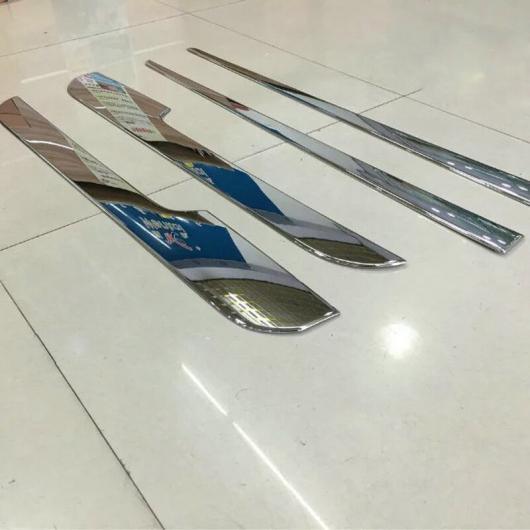 適用: トヨタ シエンタ 2015 2016 2017 2018 NHP170 ABS クローム サイド ドア ボディ ガーニッシュ モールディング ストリップ トリム ステッカー AL-MM-3763 ALの通販は 27,508円