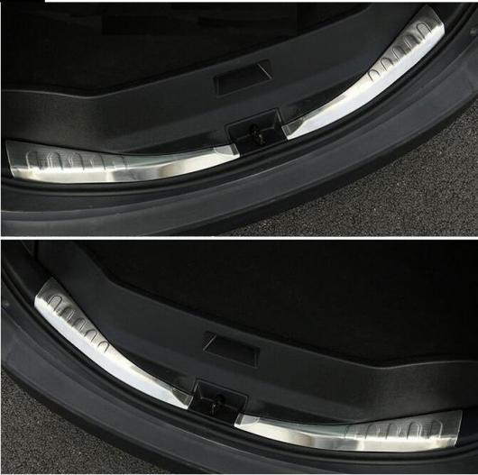 適用: トヨタ RAV4 2013-2015 2016 2017 2018 ステンレス スチール インナー リア バンパー プロテクター シル トランク トリム アクセサリー AL-MM-3940 AL