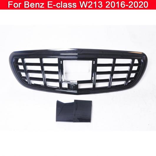 適用: メルセデス・ベンツ Eクラス W213 2016-2020 マイバッハ/MAYBACH ミドル グリル フロント バンパー グリル オート センター バーチカル バー グリル セット 1・セット 2 AL-MM-3948 AL_5