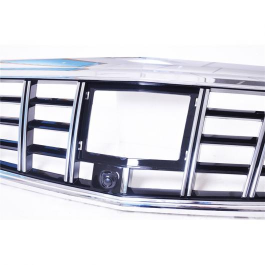 適用: メルセデス・ベンツ Eクラス W213 2016-2020 マイバッハ/MAYBACH ミドル グリル フロント バンパー グリル オート センター バーチカル バー グリル セット 1・セット 2 AL-MM-3948 AL_6