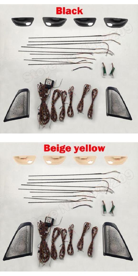 オート ライト キャップ 適用: BMW 5シリーズ F10 F11 F18 装飾 イルミネーション カバー ドア オーディオ ランプ パネル ライト セット 3・セット 4 CIC・NBT AL-MM-3957 ALの通販は