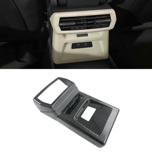 適用: アウディ/AUDI A3 8Y ハッチバック 2021 2022 カーボンファイバー リアシート エア コンディション 吹き出し口 カバー トリム フレーム インテリア モデル1・モデル2 AL-MM-3971 AL_2