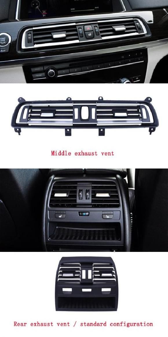 適用: BMW 7シリーズ F01 F02 730 735 740 745 A/C エアコン吹き出し口 左 ミドル 右 リア 吹き出し口 パネル グリル カバー カラー3・カラー5 AL-MM-4063 AL 62,430円