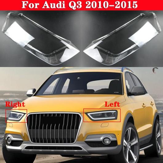 適用: アウディ/AUDI Q3 2010-2015 フロント ヘッドライト カバー オート ヘッドランプ ランプシェード ランプカバー ヘッド ランプ ライト カバー ガラス レンズ シェル キャップ 左・右 AL-MM-4252 ALの通販は 20,359円