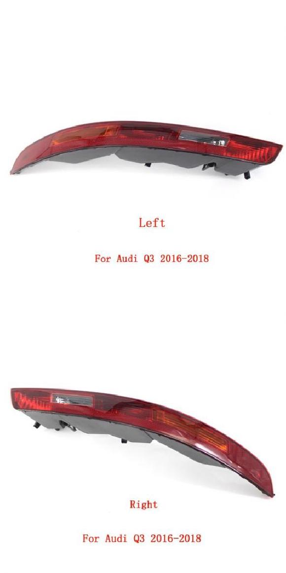 リア サイド ロワー バンパー フォグ ランプ 適用: アウディ/AUDI Q3 2012-2015 2016-2018 テールライト レッド リバース ブレーキ ハロゲン オート ロワー セット 4・セット 5 AL-MM-4258 AL