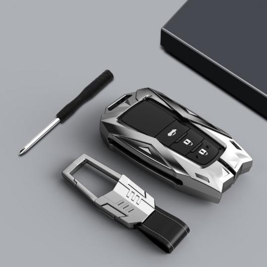 キー シェル 適用: トヨタ カムリ XV70 2018 2019 2020 スマート リモート キーケース カバー タイプ1 シルバー・タイプ1 ブラック AL-MM-4541 AL_4