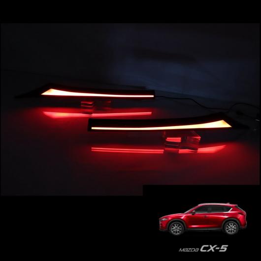 LED ライト 拡張 テールライト ウィンカー ランプ DRL ナイト ライト ブレーキ ライト 適用: マツダ CX5 CX-5 2017 2018 2019 2020 2021 レッド AL-MM-4578 AL_5