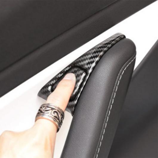 カーボンファイバー インテリア インナー 8ピース ドア ロック スイッチ パネル カバー トリム 装飾 適用: テスラ/TESLA モデル 3 アクセサリー AL-MM-4616 ALの通販は 8,834円