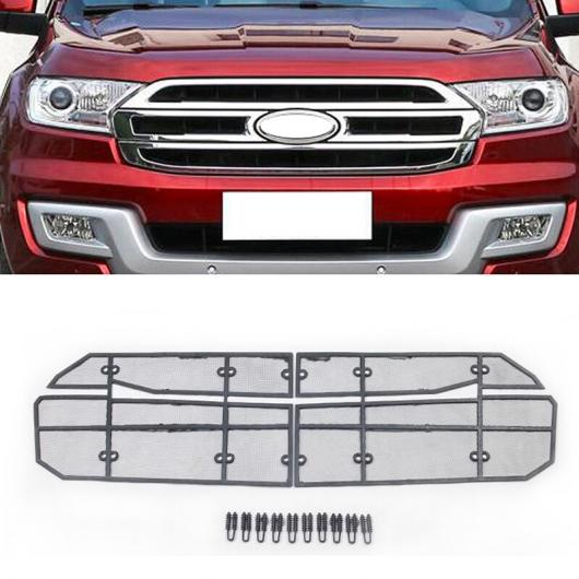 ステンレス スチール フロント グリル ガード グリル 防虫 スクリーン 適用: フォード/FORD エベレスト 2016 2017 2018 アクセサリー AL-MM-4787 AL