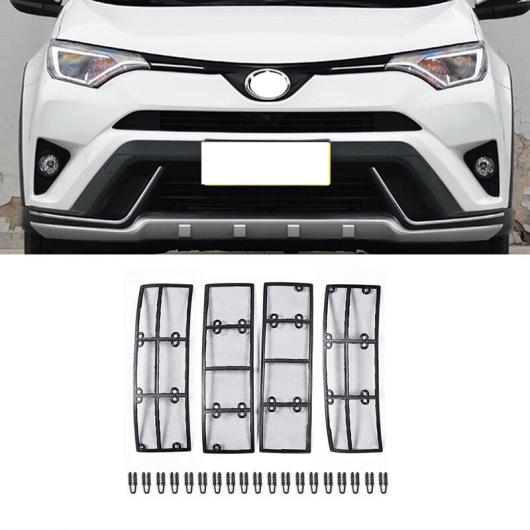 ステンレス スチール フロント グリル ガード グリル 防虫 スクリーン 適用: トヨタ RAV4 2016 2017 2018 アクセサリー AL-MM-4789 AL