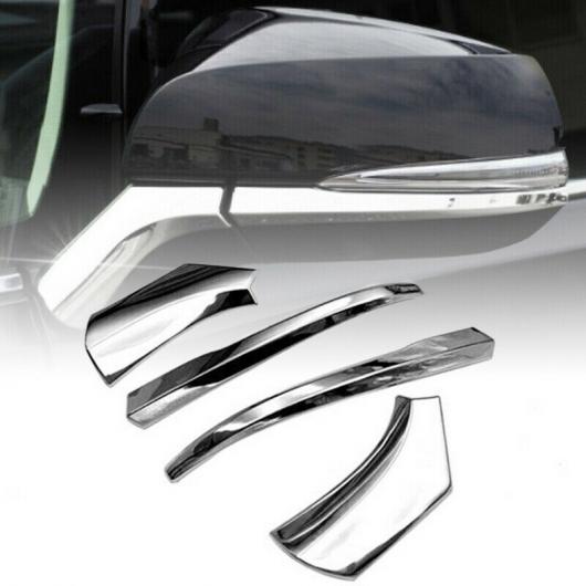 4ピース クローム リア サイド ビュー バックミラー ミラー トリム カバー 適用: トヨタ RAV4 RAV 4 2019 2020 アクセサリー AL-MM-4831 AL