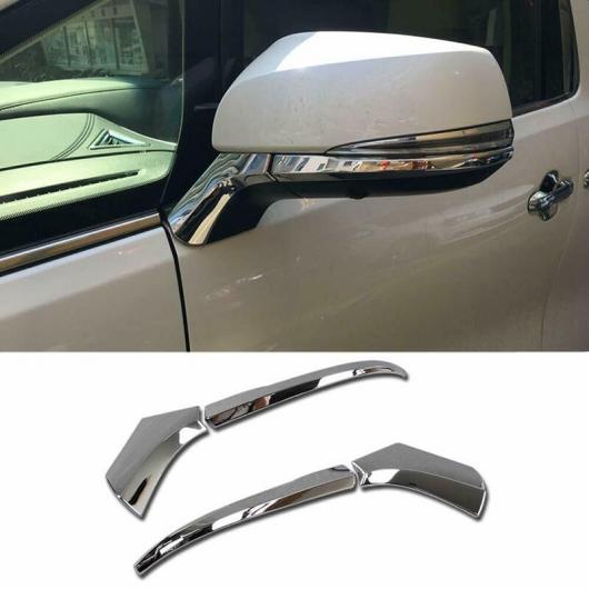 4ピース クローム リア サイド ビュー バックミラー ミラー トリム カバー 適用: トヨタ RAV4 RAV 4 2019 2020 アクセサリー AL-MM-4831 AL_1