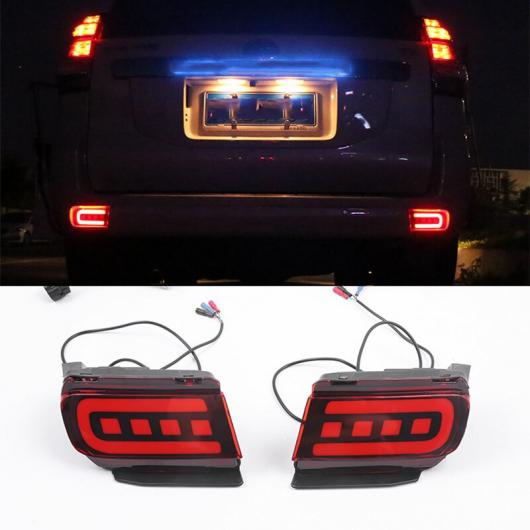 リア バンパー LED テールライト 3 ファンクション レーキ ライト ターンシグナルランプ ドライビング ランプ 適用: トヨタ ランドクルーザー プラド 150 2018 2019 AL-MM-4843 AL