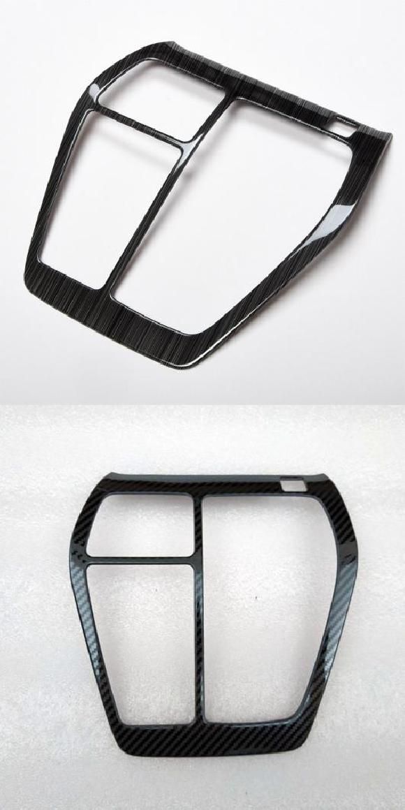 ABS カーボンファイバー ギア シフト パネル カバー 装飾 トリム 左ハンドル用 適用: トヨタ RAV4 RAV 4 2019 2020 アクセサリー ブラック・カーボン調 AL-MM-4860 AL
