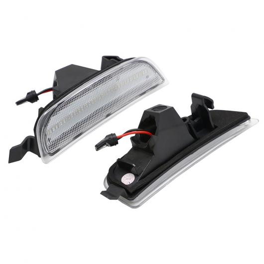 2ピース レッド リア LED サイド バンパー リフレクター サイドマーカー ライト 適用: マツダ ミアータ MX-5 2016-アップ フィアット/FIAT クリア コネクタ・スモーク コネクタ AL-MM-5484 AL_3