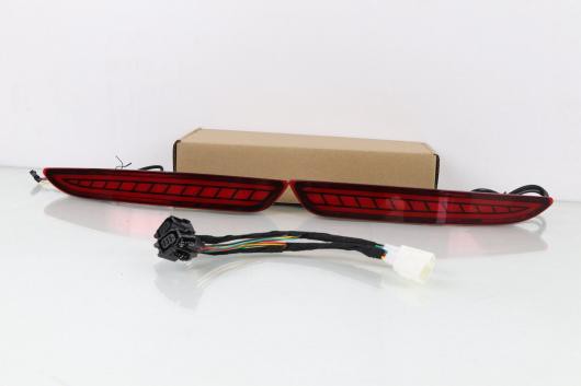 LED リア バンパー リフレクター ライト 適用: MAZDA3 アクセラ セダン 2019 2020 2021 年 LED ダイナミック ウインカー ブレーキ ライト ストップ ライト AL-MM-5559 ALの通販は