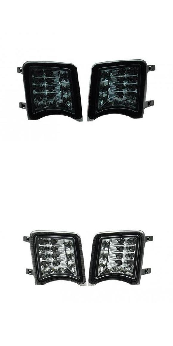 クリア/スモーク レンズ 2in1 LED コーナー ランプ ライト 適用: プリウス ハイブリッド 09-11 PRE-LCI XW30 スモーク・クリア AL-MM-5597 AL