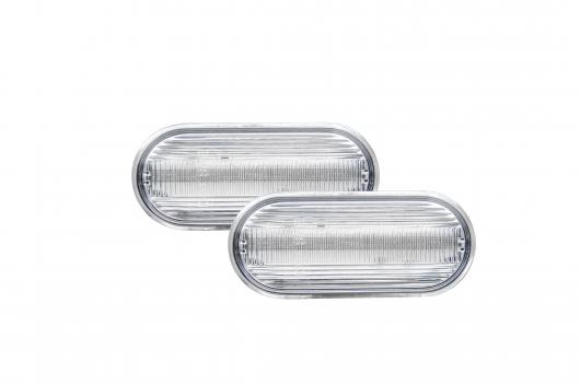 LED フロント サイドマーカー ライト 適用: VW MK4 ジェッタ GTI R32 ボーラ ゴルフ 3 4 ルポ パサート 3B 3BG ポロ クリア レンズ ダイナミック・スモーク レンズ ダイナミック AL-MM-5616 AL_3