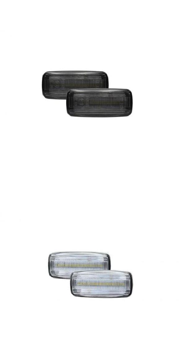 2ピース アンバー LED サイドマーカー ライト 適用: クライスラー/CHRYSLER 200 クライスラー/CHRYSLER 300 クライスラー/CHRYSLER セブリング クライスラー/CHRYSLER スモーク・クリア AL-MM-5647 AL