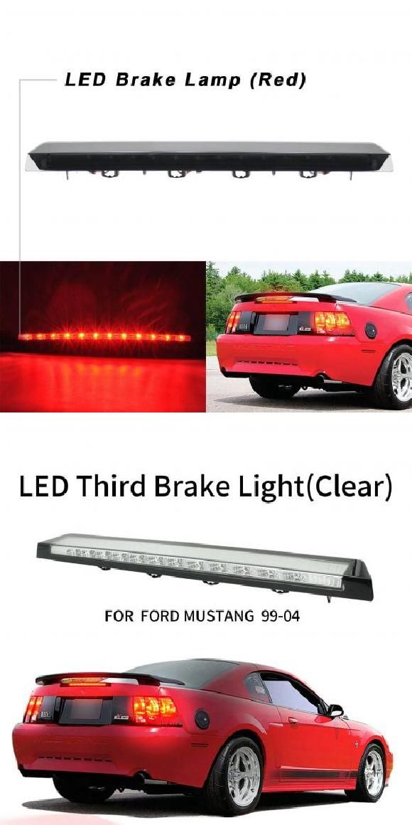 クリア/スモーク レンズ フォード/FORD LED サード ブレーキ ライト 適用: フォード/FORD マスタング 1999-2004 パワード BY 12 スーパー ブライト レッド LED スモーク・クリア AL-MM-5683 AL 15,022円