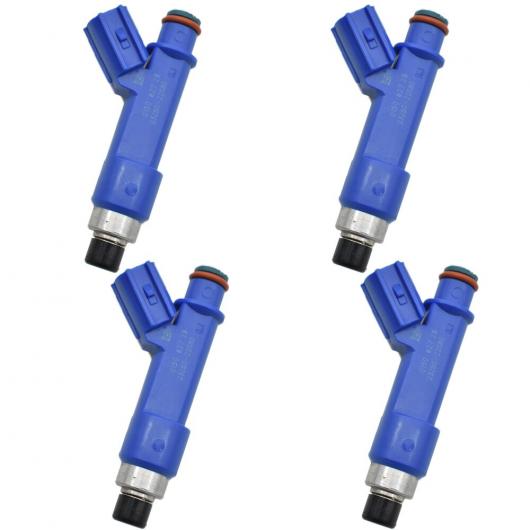 4ピース フューエル インジェクター ノズル 23250-22080 23209-22080 適用: トヨタ マトリックス カローラ ポンティアック/PONTIAC ヴァイブ 1.8L 1ZZFE AL-MM-6111 AL