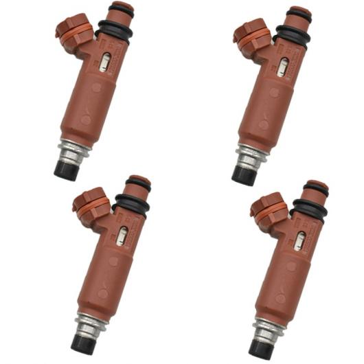 4ピース フューエル インジェクター ノズル 適用: マツダ 323 デミオ MK8 1.3L 1998~2003 195500-3020 B31R-13-250 195500 3020 AL-MM-6153 AL