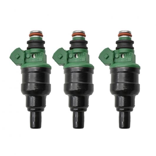 3ピース フューエル インジェクター フューエル ノズル MD189021 INP-534 INP534 適用: 三菱 モンテロ 3.5L V6 1994 1995 1996 AL-MM-6217 AL