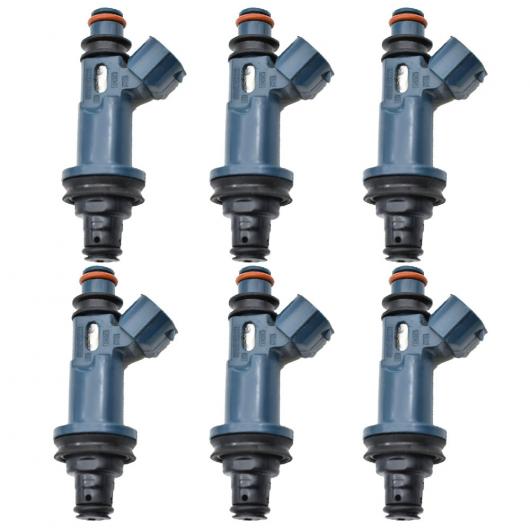 6ピース フューエル インジェクター 23250-20020 23250-0A010 適用: レクサス RX300 1999-2001 2002 2003 トヨタ ハイランダー カムリ シエナ アヴァロン AL-MM-6268 AL