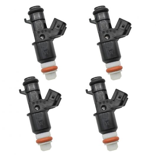 4ピースセット フューエル インジェクター ノズル 16450-RNA-A01 16450RNAA01 適用: ホンダ 06-11 シビック フィット 09-13 1.8L AL-MM-6331 AL