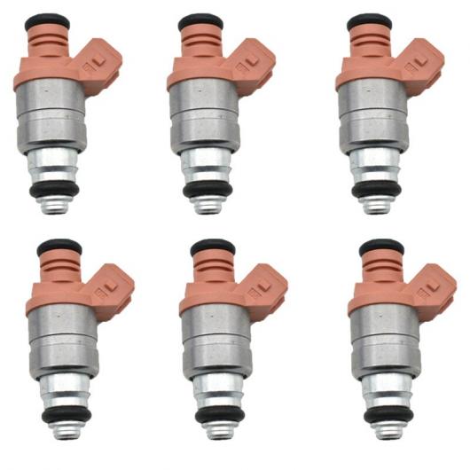 6ピースセット フューエル インジェクター 適用: 大宇 シボレー/CHEVROLET マティス スパーク 0.8I 1.0I 98-10 ADG02801 96351840 96518620 96620255 AL-MM-6498 AL