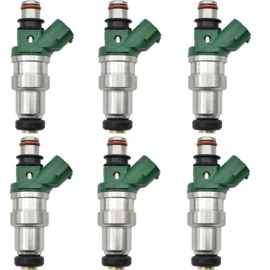 6ピース フューエル インジェクター ノズル 適用: トヨタ 95 96 97 98 パセオ ターセル 1.5L OEM:23250-11110 23209-11110 2325011110 2320911110 AL-MM-6611 AL